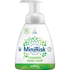 Mini Risk 300 ml vaahtosaippua pumppupullo