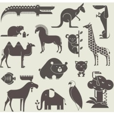 Animals 30X40 poster