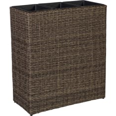 Home4you Wicker kukkaruukku