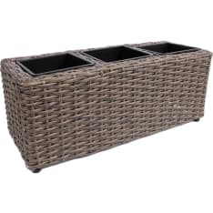 Home4you Wicker 48x18x18cm kukkalaatikko