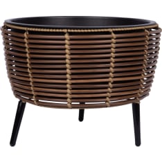Home4you Wicker planter with legs