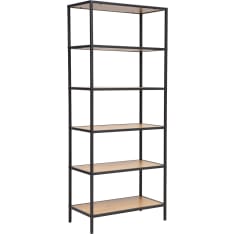 Home4you Hedvig 63x33x152 cm shelf