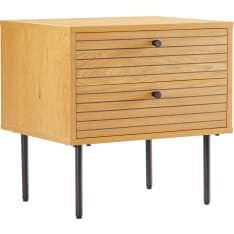 Home4you Line 2-drawer nightstand