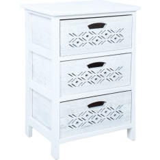 Home4you Mihkli chest of drawers with 3 drawers