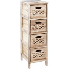 Home4you Mihkli chest of drawers with 4 drawers
