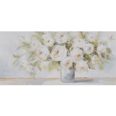 Home4you Flowers and vase oil painting
