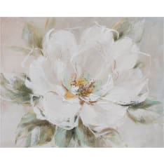 Home4you White Flower oil painting