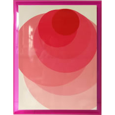 Home4you Pink Circle akryylitaulu