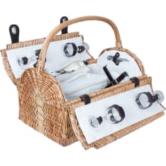 Home4you picnic basket for 4 people