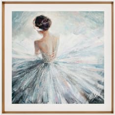 Home4you Ballerina kristalleilla taulu