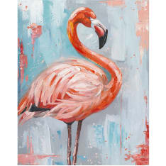 Home4you Flamingo oil painting