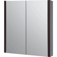 Harma Serena 600x120x650mm musta tammi peilikaappi