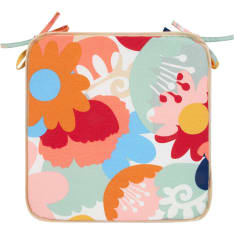 Home4you Nordic Flower chair cushion 2 pcs