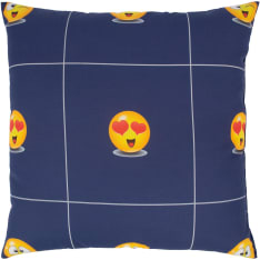 Home4you Loneta Emoticons 45x45 cm decorative pillow
