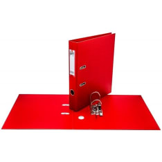 Punainen A4 40mm muovimappi