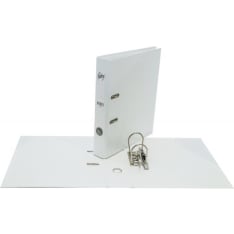 Plastic folder A4 40mm white