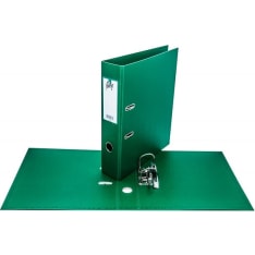 Plastic folder A4 70mm green