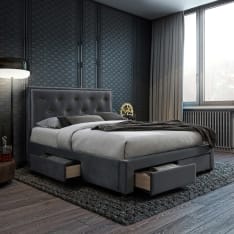 Home4you Glossy 160x200cm sänky + Harmony Duo patja