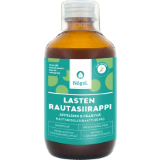 Nôgel Lasten rautasiirappi 25 mg 250 ml ravintolisä