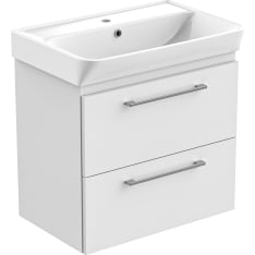 Vanity cabinet BIANCO with drawers 60 cm, matte white