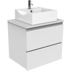 Stocksund Arte AR65V3 65 cm matt white sink cabinet