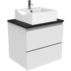 Stocksund Arte AR65V5 65 cm matt white sink cabinet