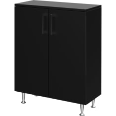 Stocksund Crea AKA 60 cm matt black base cabinet