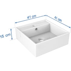 Stocksund M1 40x40 cm allas