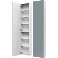 Stocksund Arte KKSP with mirror door 35 cm matte white high cabinet