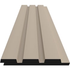 Stocksund 12x122x2600 mm greige trim panel