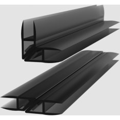 Stocksund 193 cm musta magneettilistapari