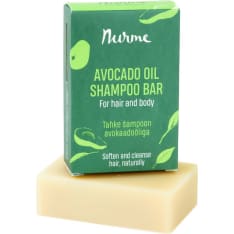 Nurme Avocado oil Shampoo Bar 100 g avokadoöljyshampoopala