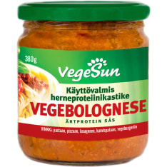 VegeSun Bolognese pea protein 380g sauce