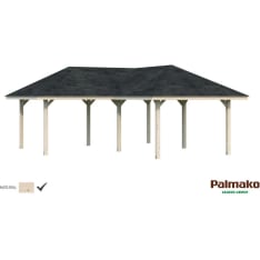 Palmako Bianca 24,9 m2 katos
