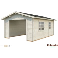 Palmako Roger 19 m2 ilman ovea autotalli