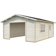 Palmako Roger 23,9 m2 ilman ovea autotalli