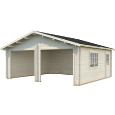 Palmako Roger 28,4 m2 ilman ovea autotalli