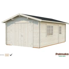 Palmako Roger 19 m2 pariovella autotalli