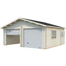 Palmako Roger 28,4 m2 nosto-ovella autotalli