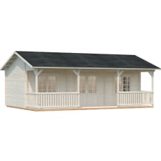 Palmako Sandra 25,6+11,1 m2 mökki