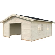 Palmako Roger 27,7 m2 ilman ovea autotalli