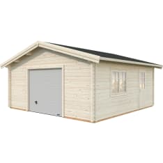 Palmako Roger 27,7 m2 nosto-ovella autotalli