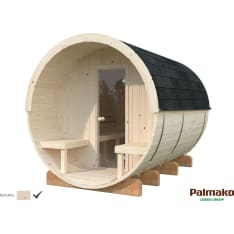 Palmako Anita 1,6+0,7 m2 tynnyrisauna