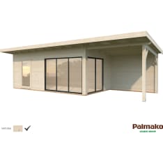 Palmako Andrea 17,1+8,6 m2 Slide vierasmaja