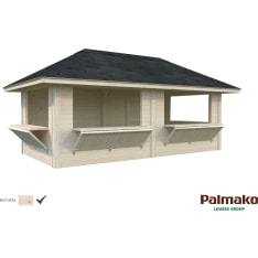 Palmako Bianca 16,6 m2 Set112 kioski