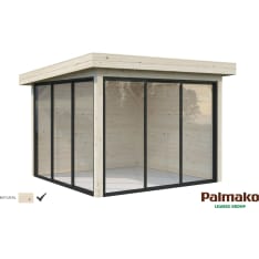 Palmako Lenna 8,3 m2 Set 401 liukuovilla kesähuone