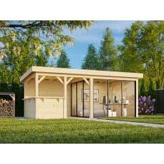 Palmako Lenna 16,6 m2 Set 707 Slide Plus summer room