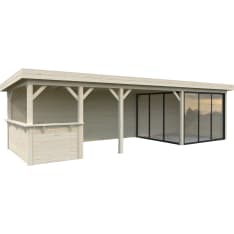 Palmako Lenna 24,9 m2 Set 715 Slide Plus summer room
