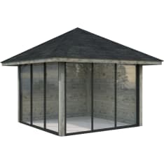 Palmako Bianca 8,3 m2 Set 501 Slide Plus summer room
