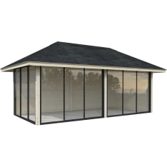 Palmako Bianca 16,6 m2 Set 502 Slide Plus summer room
